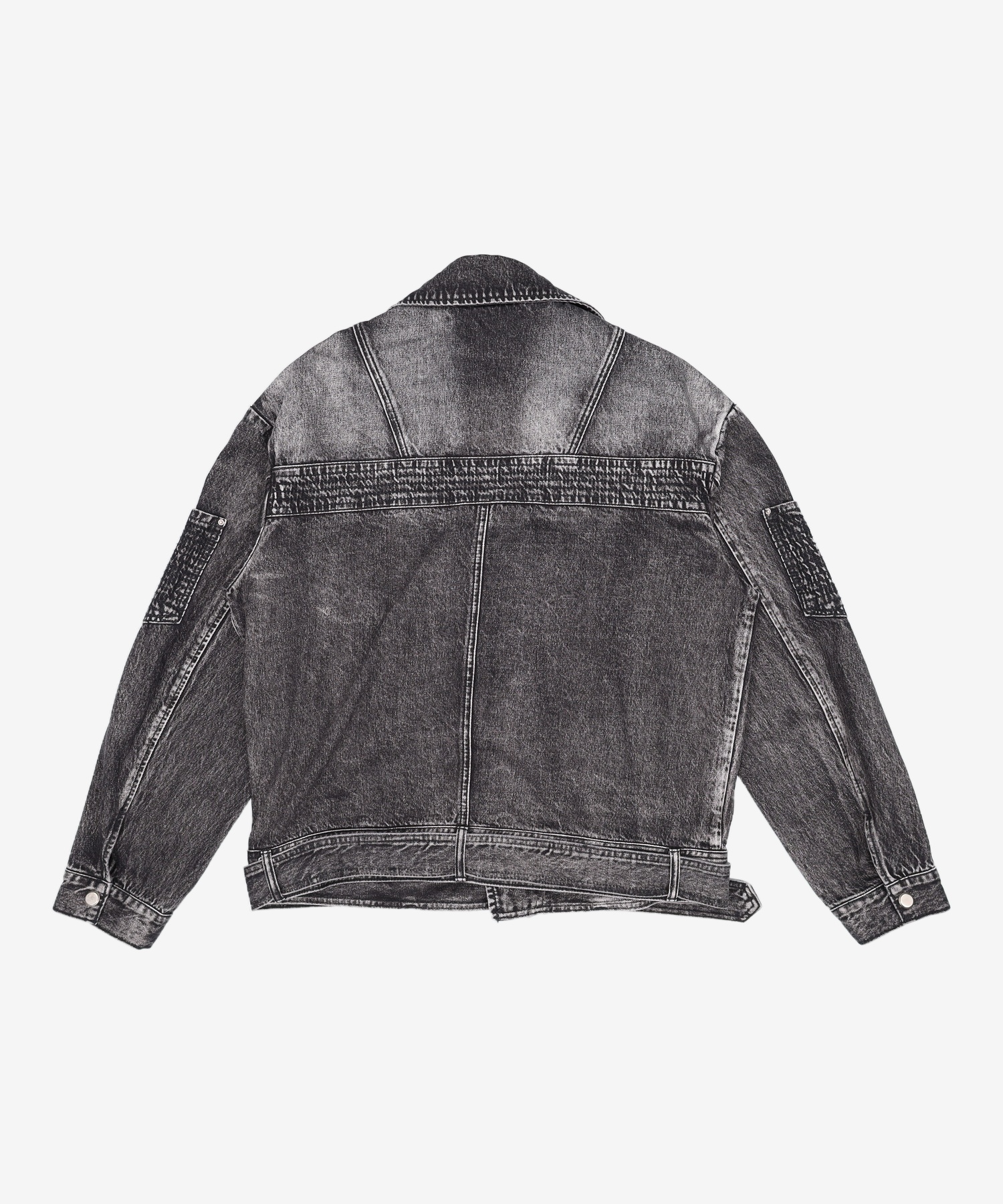 USED] 메종미네드(MAISON MINED) SENSUAL DENIM RIDER JACKET BLACK 